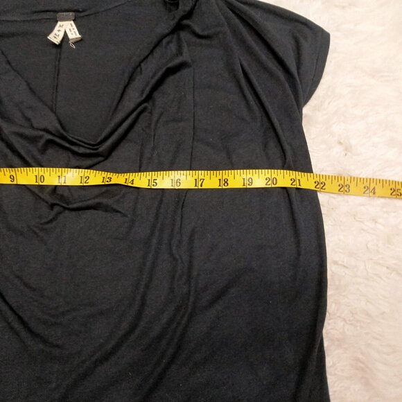 Free People We The Free Women's Black Sleeveless Cowl Neck Top - Picture 4 of 8